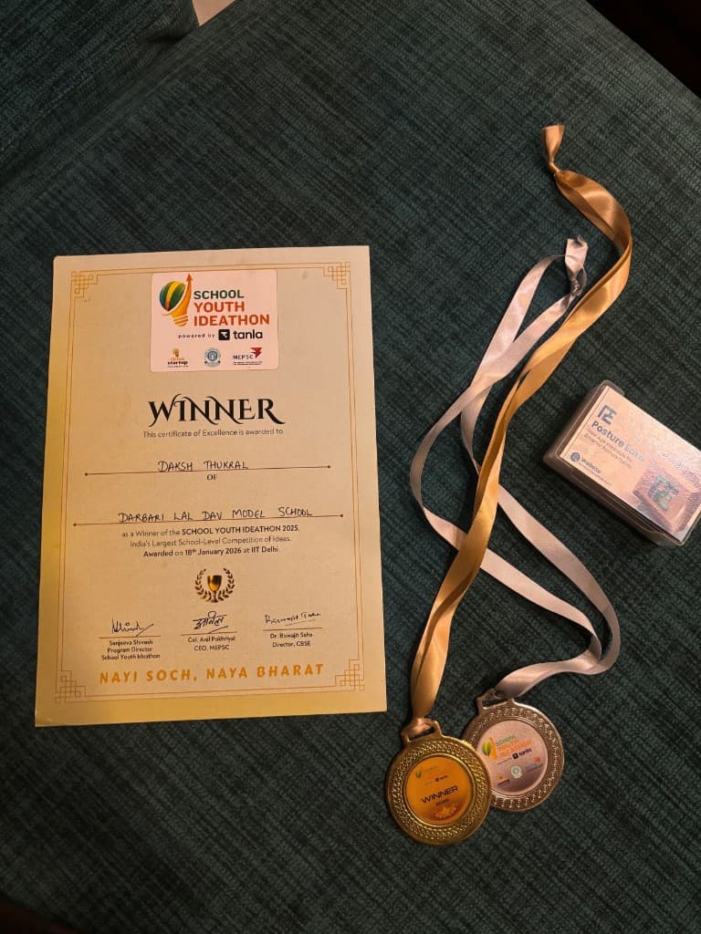 Youth Ideathon Achievement